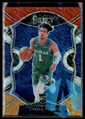 2020-21 Panini Select #91 Tyrell Terry Tri Color Shimmer